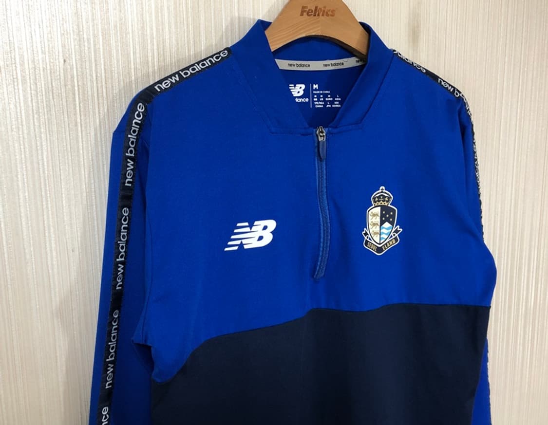 뉴발란스 서울이랜드FC U-18 선수실착 트레이닝탑 M(100) 상품이미지5