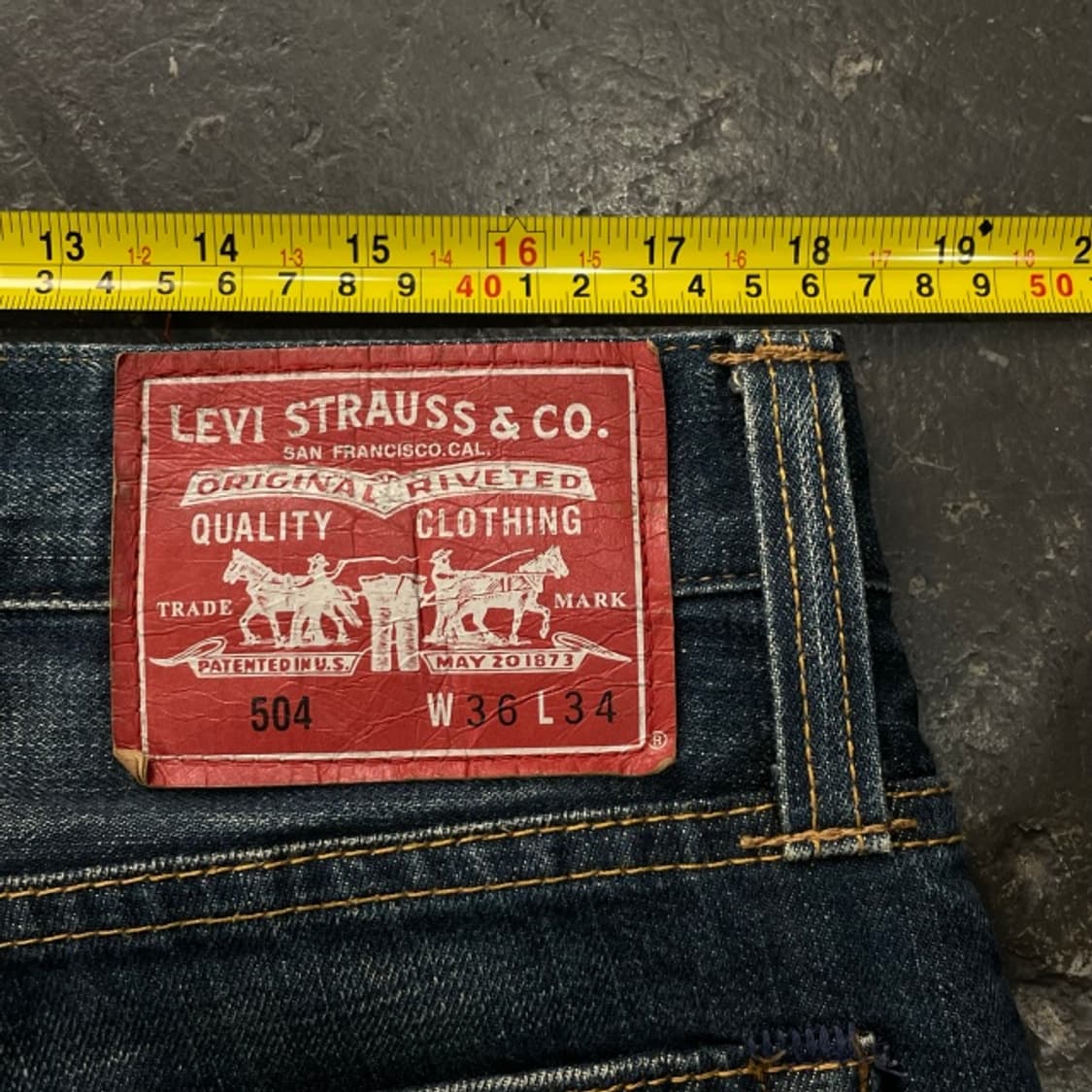 36 리바이스 504 청바지 상품이미지7