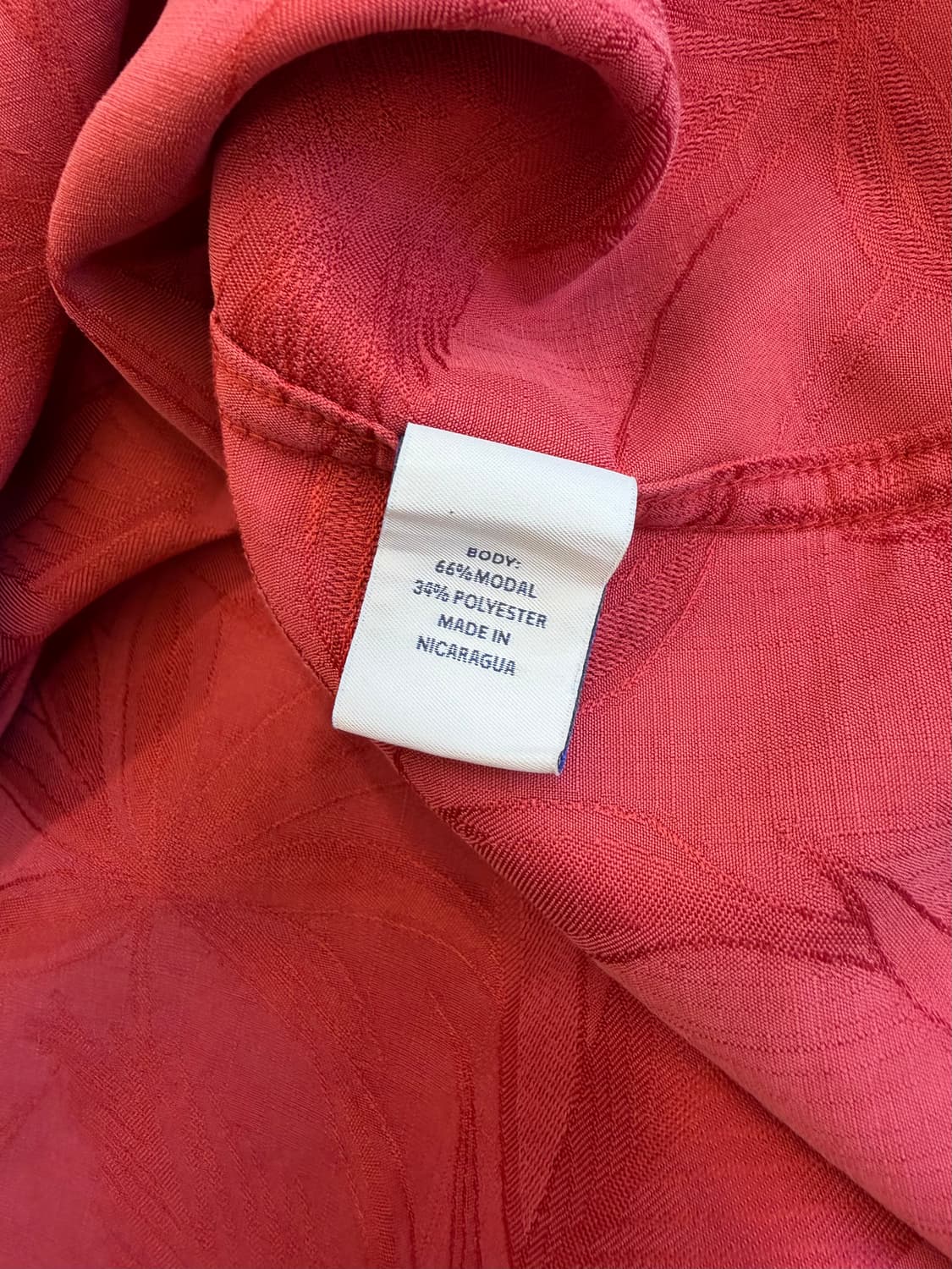 플라워패턴 모달 반팔 셔츠 상품이미지5