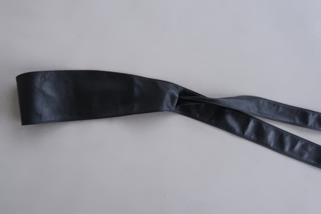 새상품/뮤로우  INGRID EYELET LONG BELT 판매 상품이미지4