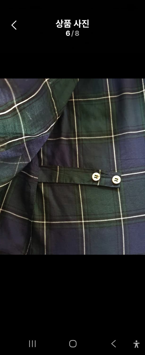 (정품) Isabel Marant Étoile 코튼100% 체크 블라우스 상품이미지5