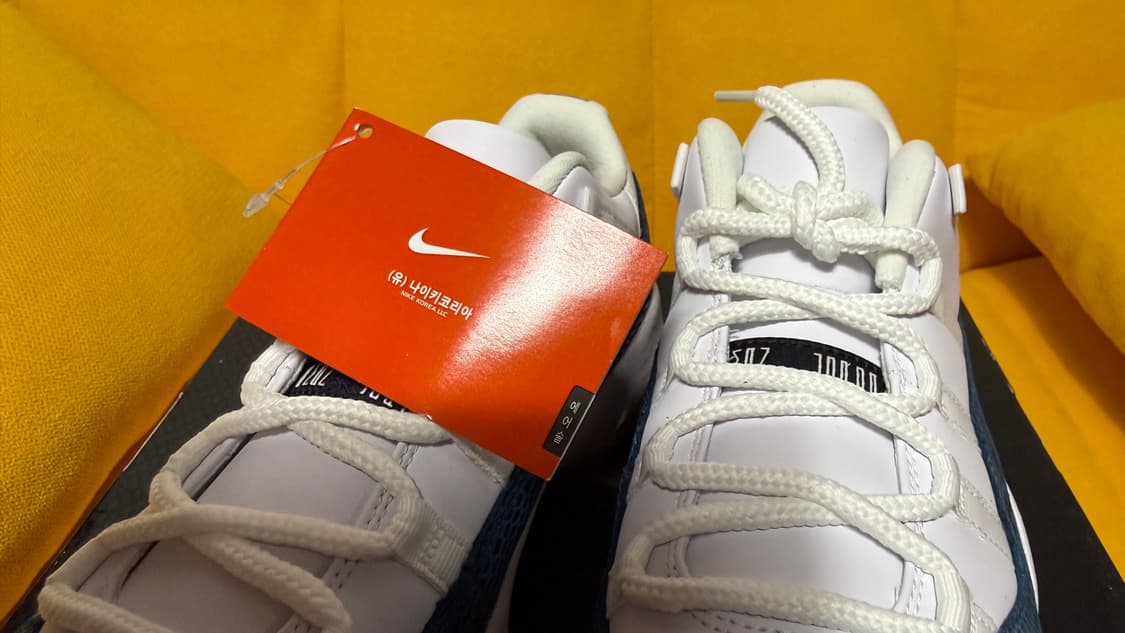 조던11 남뱀(260) 새상품 상품이미지6