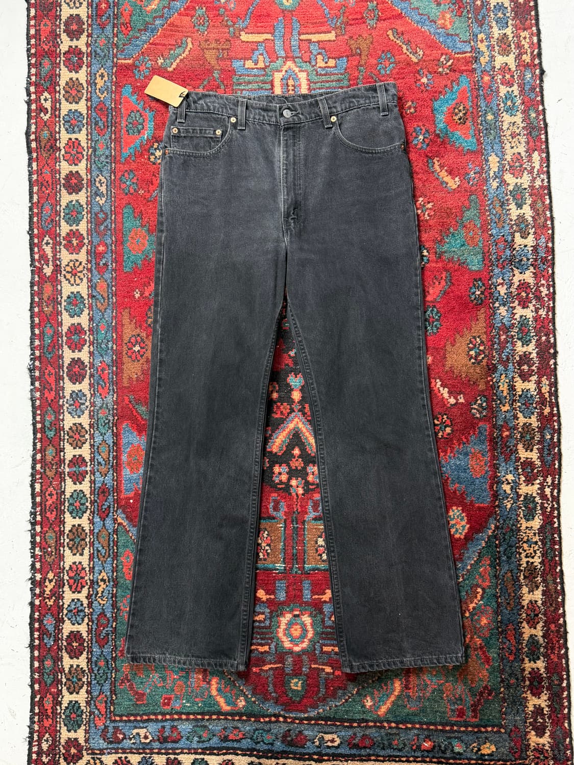 90's USA Made 빈티지 리바이스 517 블랙 오렌지탭 517 상품이미지2