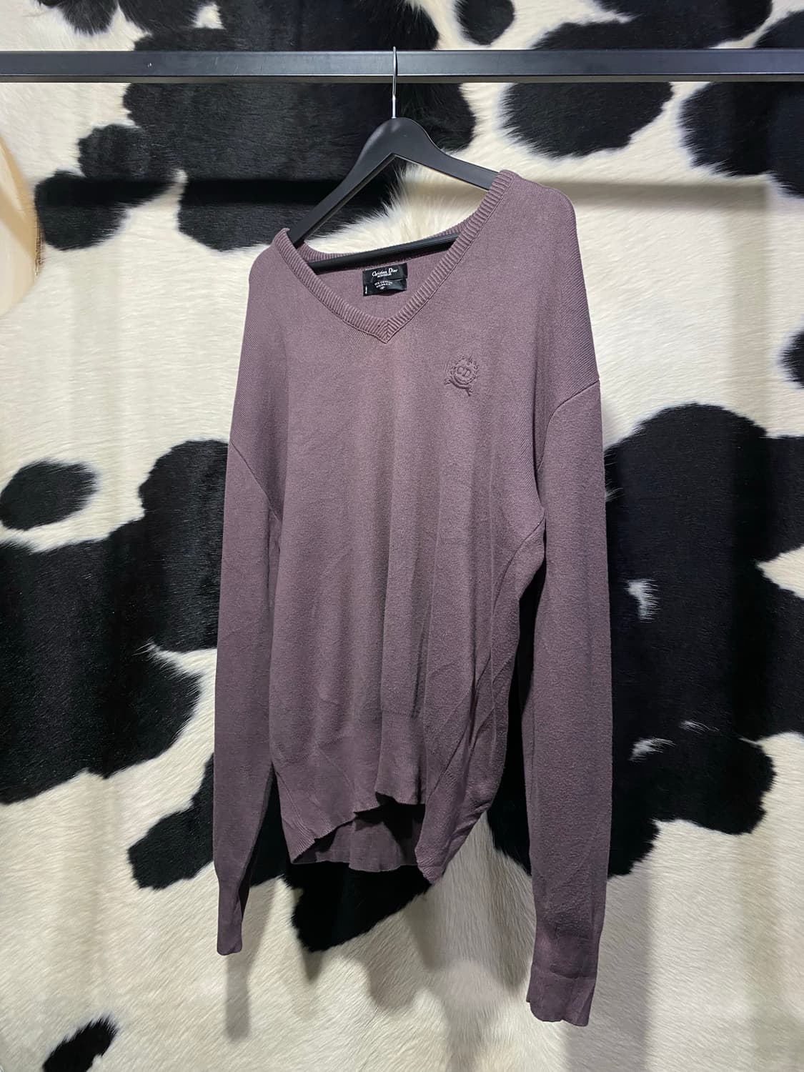 Christian Dior Monsieur 자수 브이넥 오버핏 니트 상품이미지2