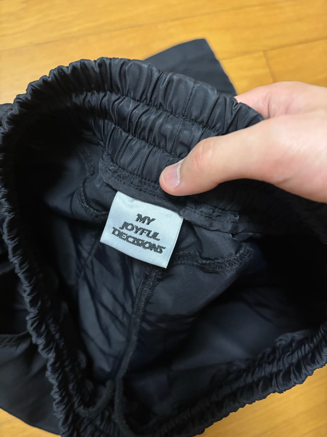Mjd renylon wide carpenter bermuda black 상품이미지2