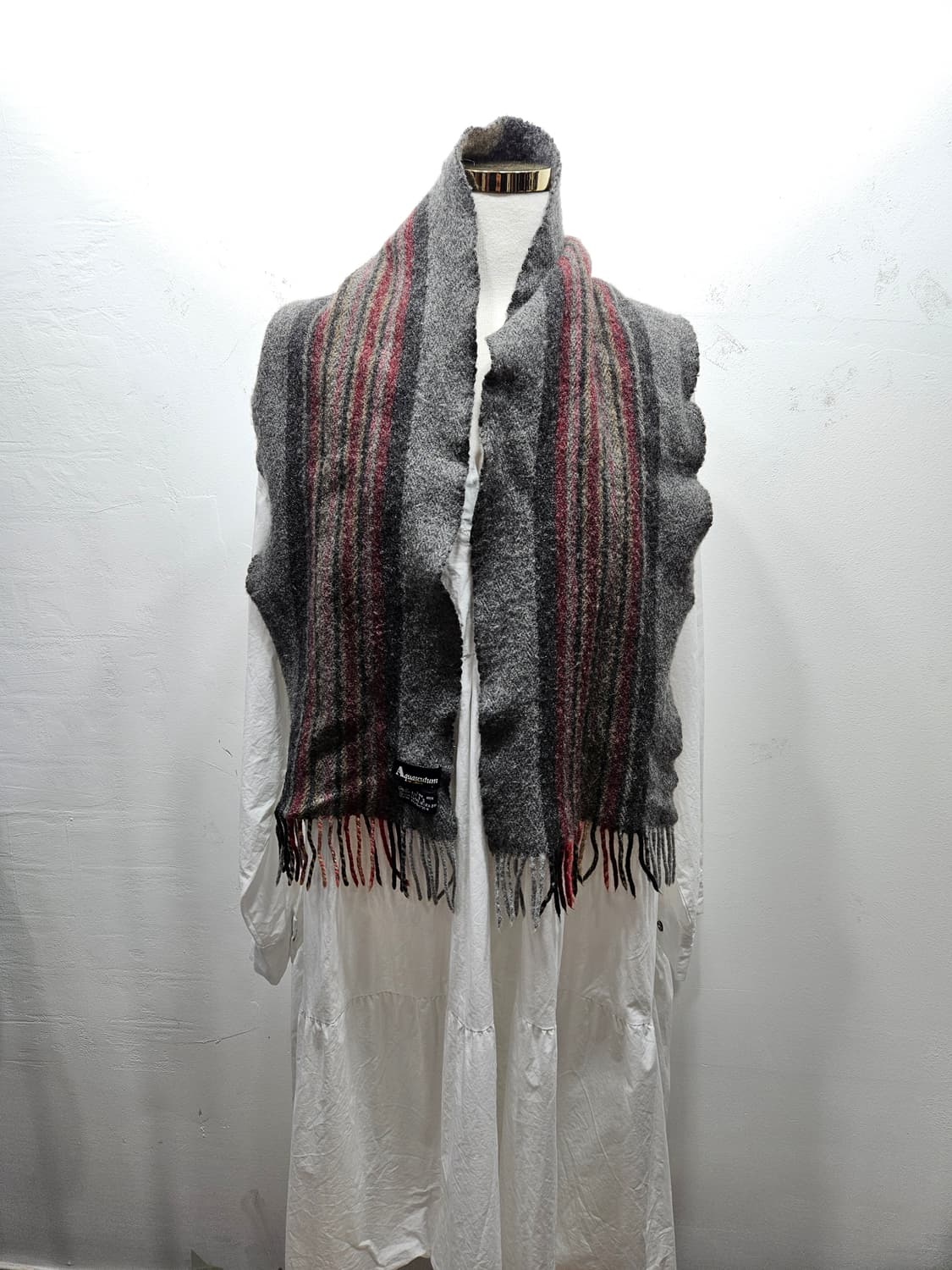 아쿠아스큐텀 캐시미어 100% 머플러  상품이미지6