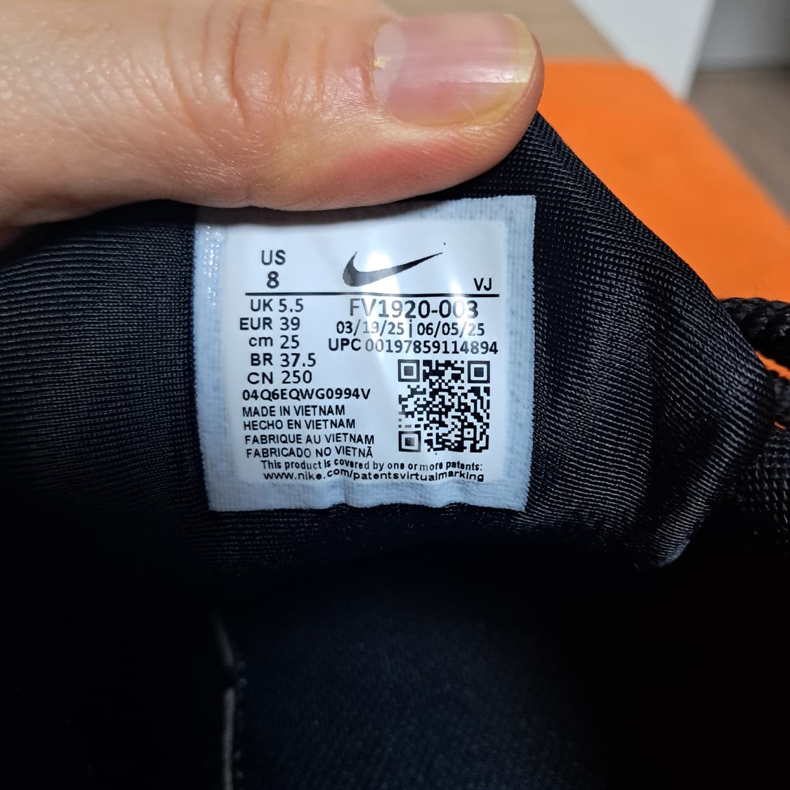 나이키 에어맥스 뮤즈 블랙 운동화 스니커즈 250 상품이미지7