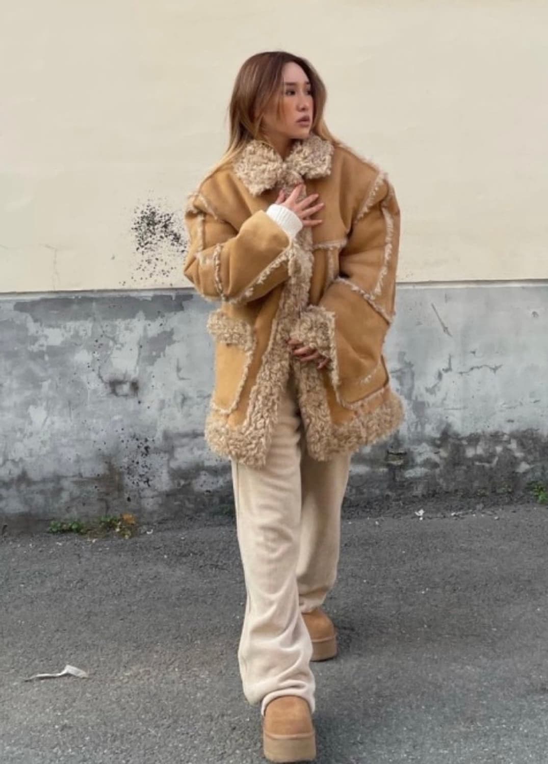 리버시블 무스탕 판매합니다 상품이미지3