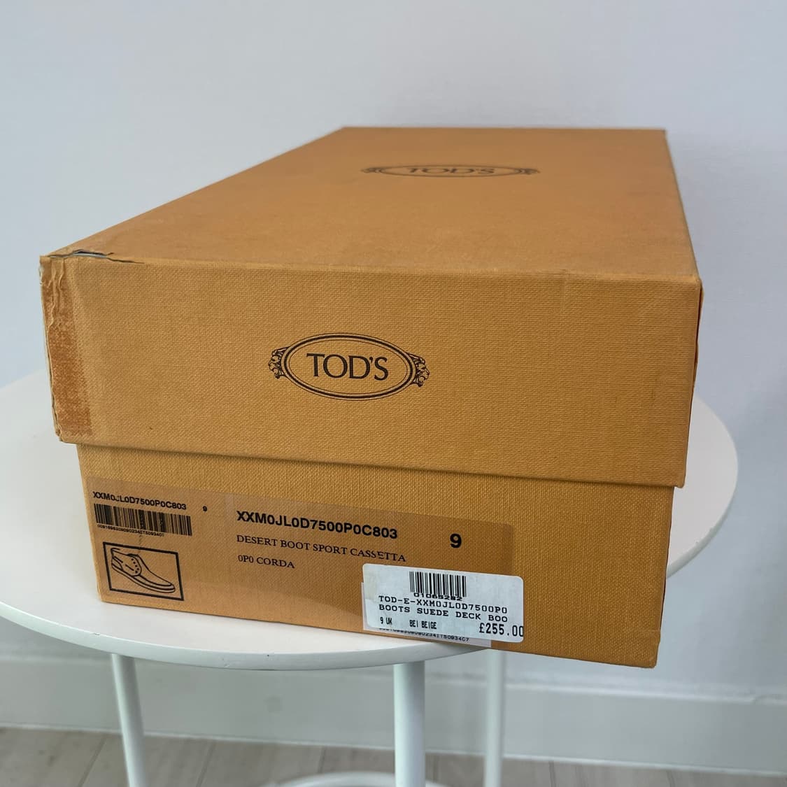 토즈 데저트 부츠 스니카즈 9 (280) 새제품 상품이미지9