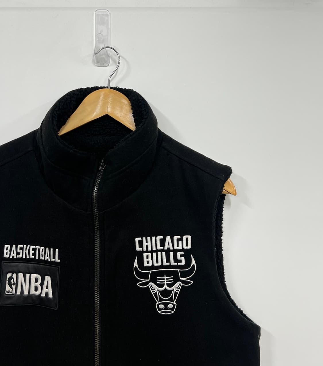 NBA 시카고불스 양면 뽀글이 쉐르파베스트 상품이미지2