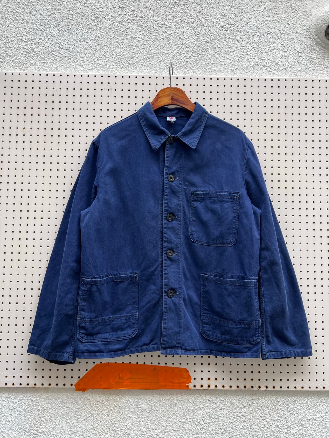 OLD EURO BP VINTAGE WASHING 빈티지프렌치워크자켓 상품이미지1