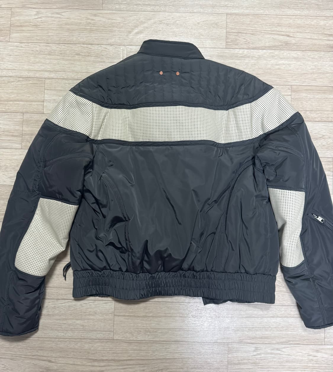 앤더슨벨 브라이언 바이커 패디드 점퍼 awa387m 차콜 상품이미지5