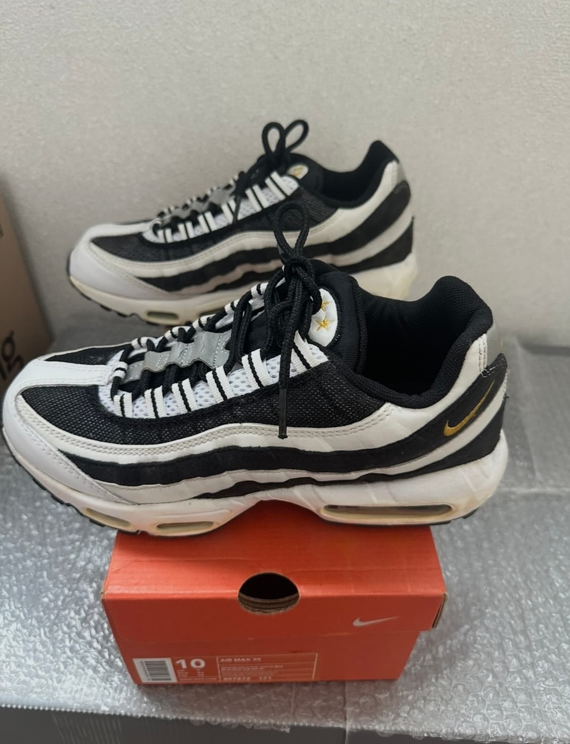 나이키 맥스95 유벤투스 280(2003년발매) 솔스왑된 새제품 상품이미지3