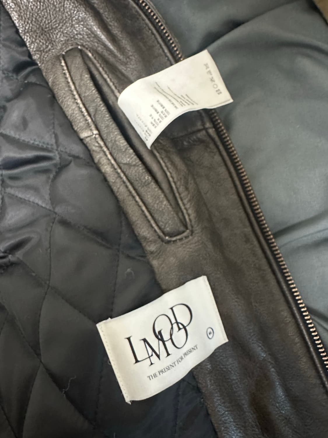 엘무드 아머 카우하이드 레더자켓 46사이즈 판매 상품이미지4