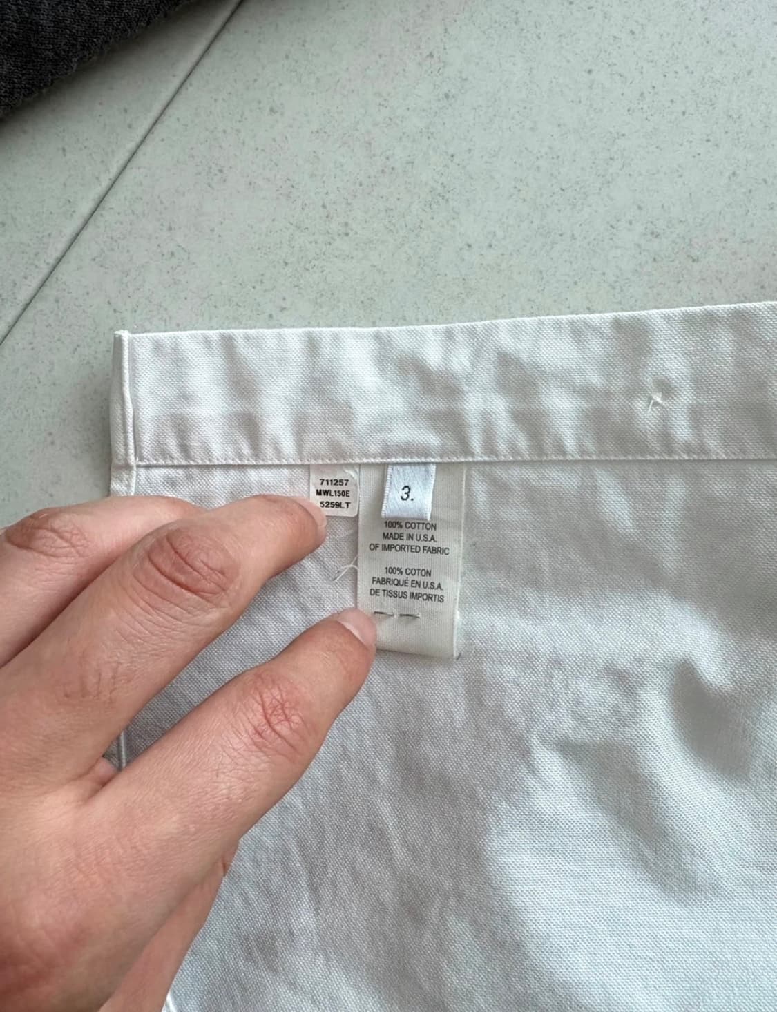 정품 톰브라운 암밴드 셔츠 상품이미지6