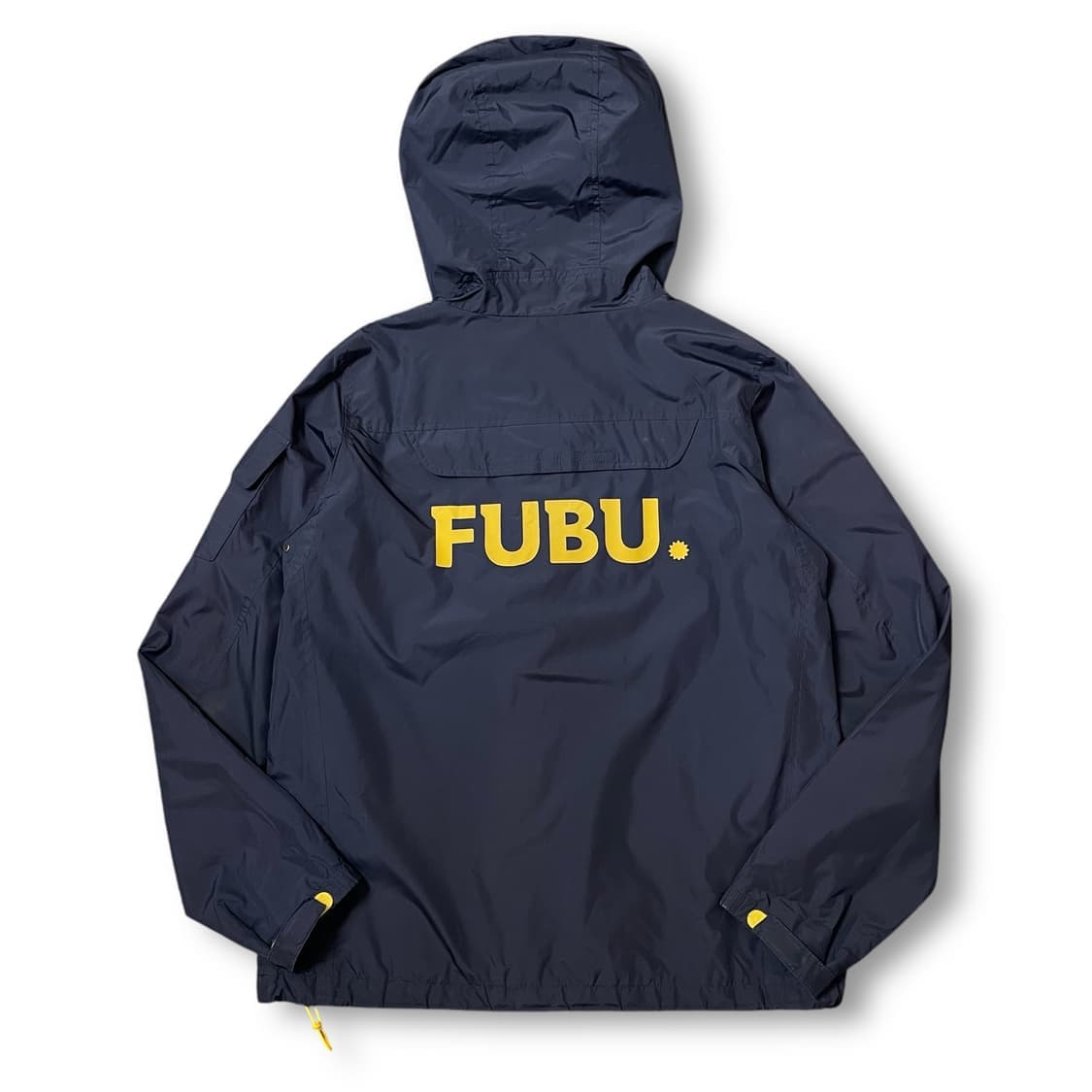 FUBU 네이비 후드 바람막이 윈드브레이커 XS 상품이미지2