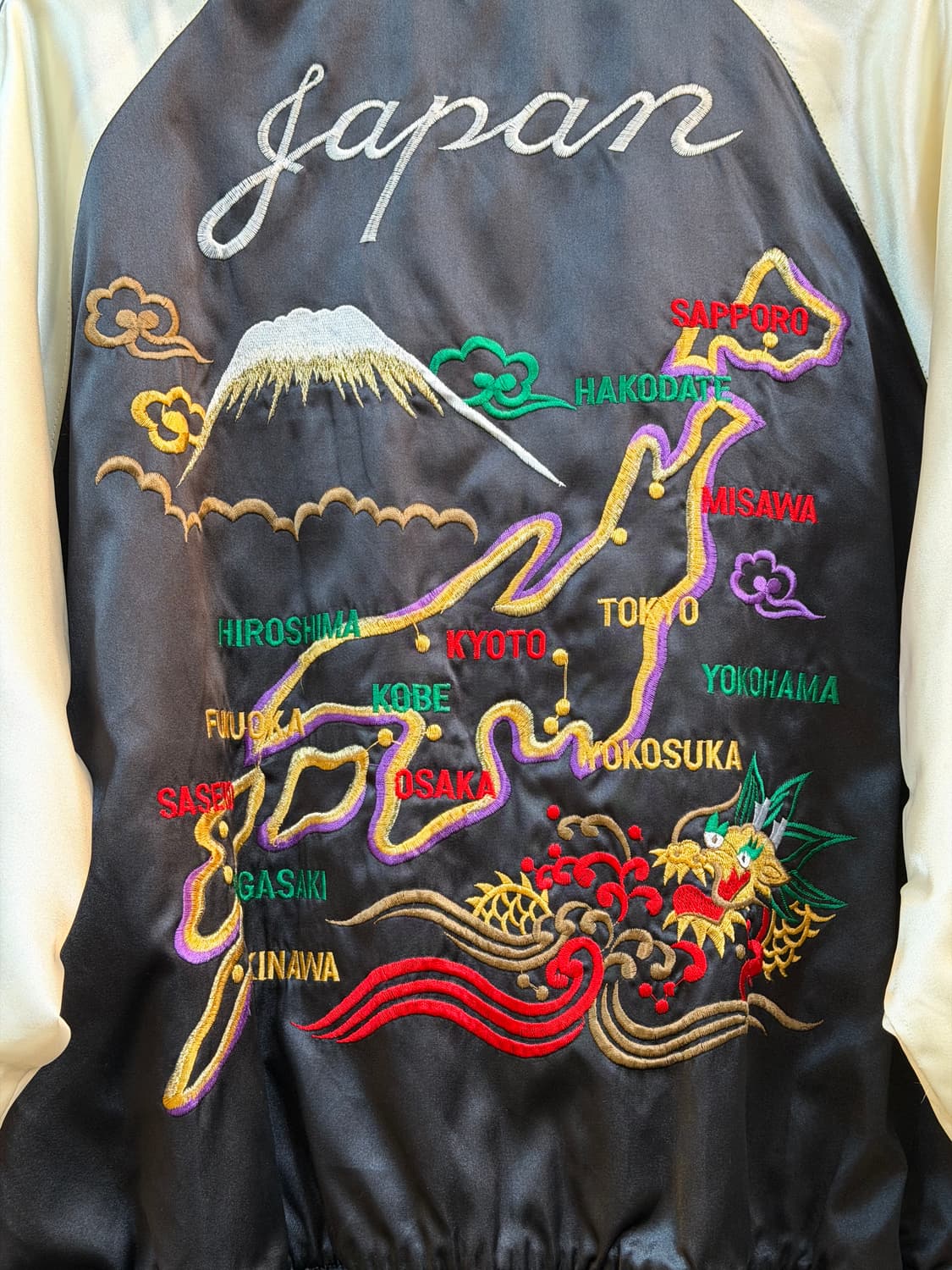 MHR JAPAN 호랑이 용 지도 스카잔 M 상품이미지10