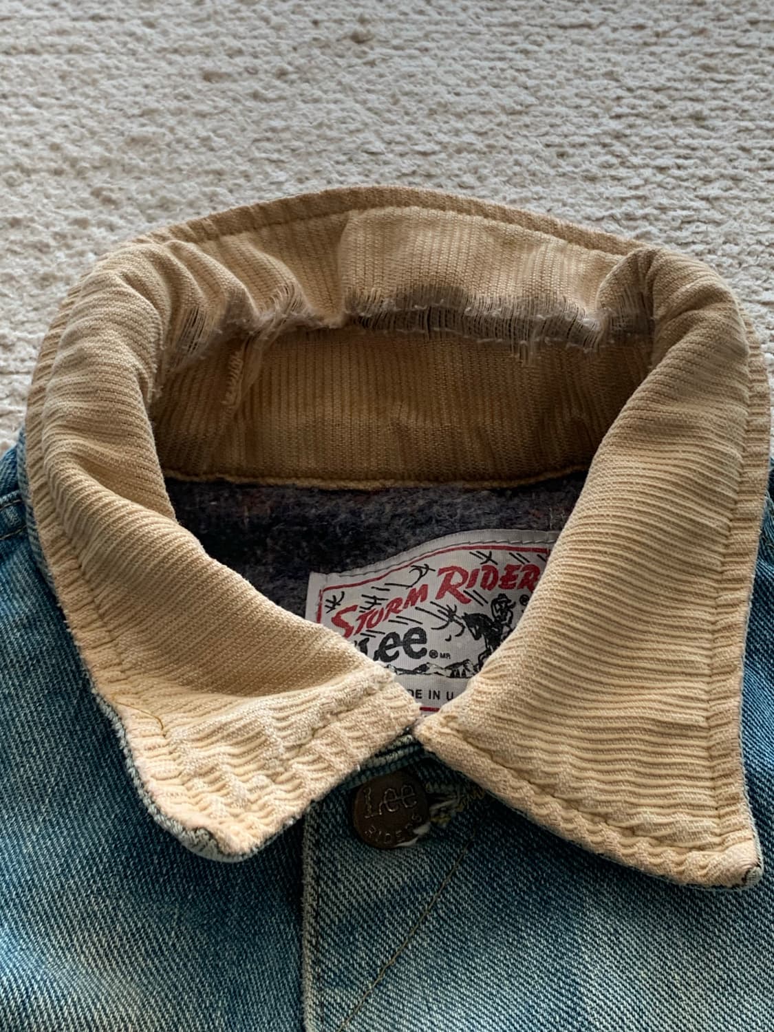 70s Lee Riders 스톰라이터 101-LJ 데님 트러커 자켓 상품이미지3