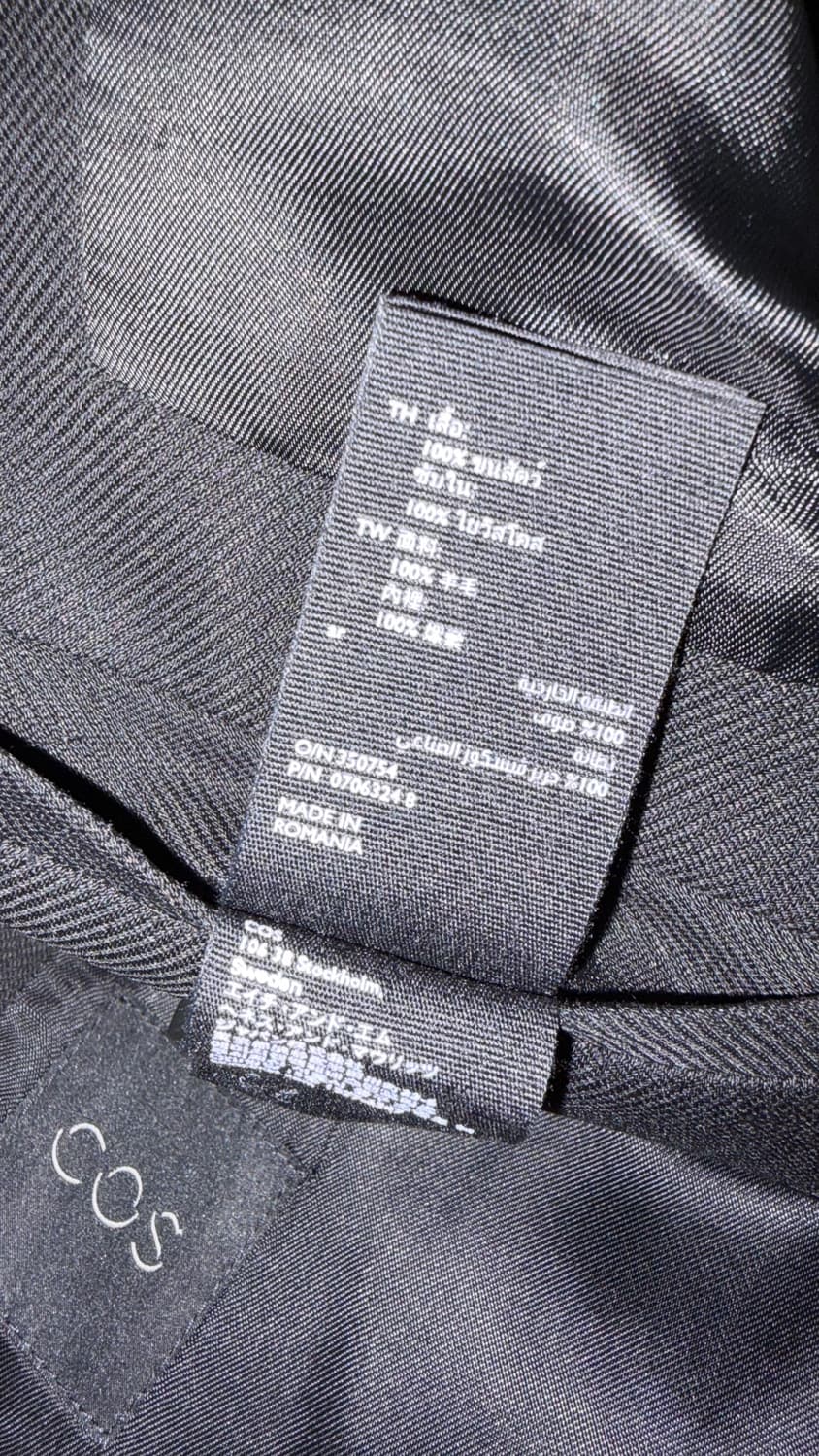 COS 테일러드 자켓 (46 사이즈) 상품이미지5