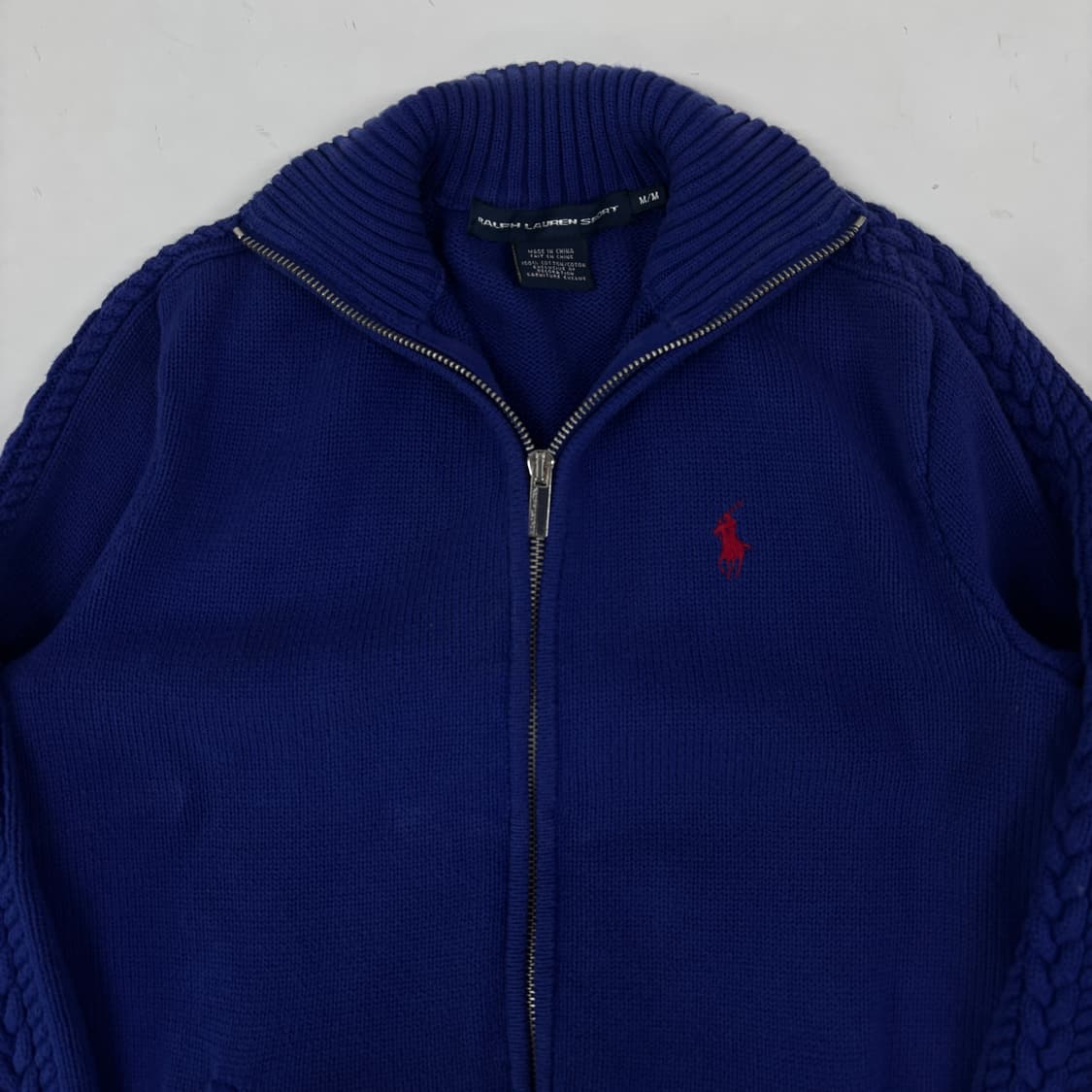 폴로 니트 집업 상품이미지4