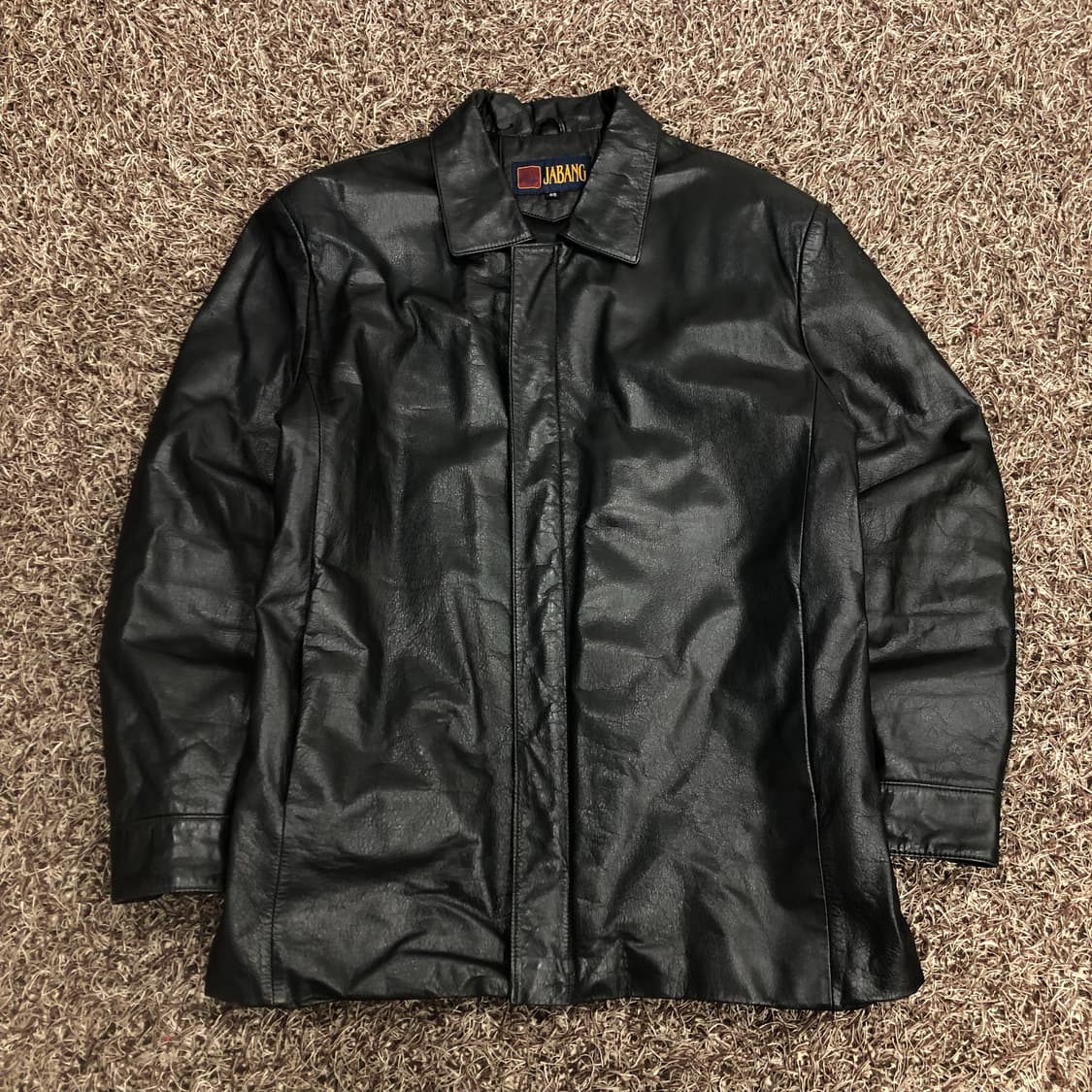 빈티지 소가죽 레더 가죽 자켓 상품이미지1