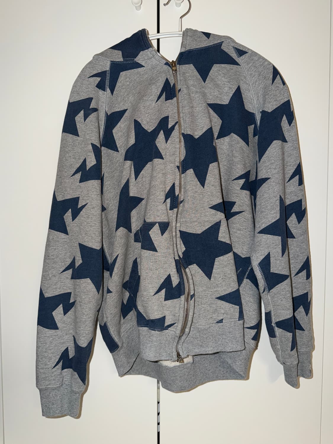 Bape Sta zip hoodie grey 베이프 스타 후드집업 상품이미지1