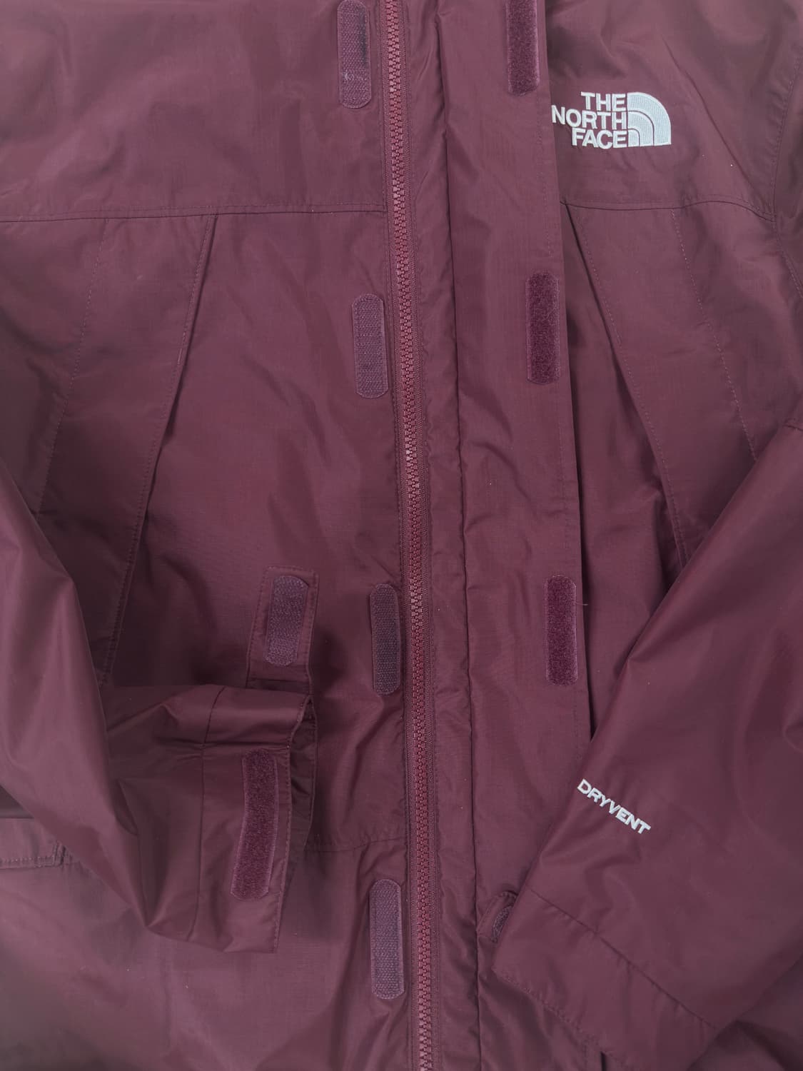 노스페이스 바람막이 버건디 희귀색 상품이미지3