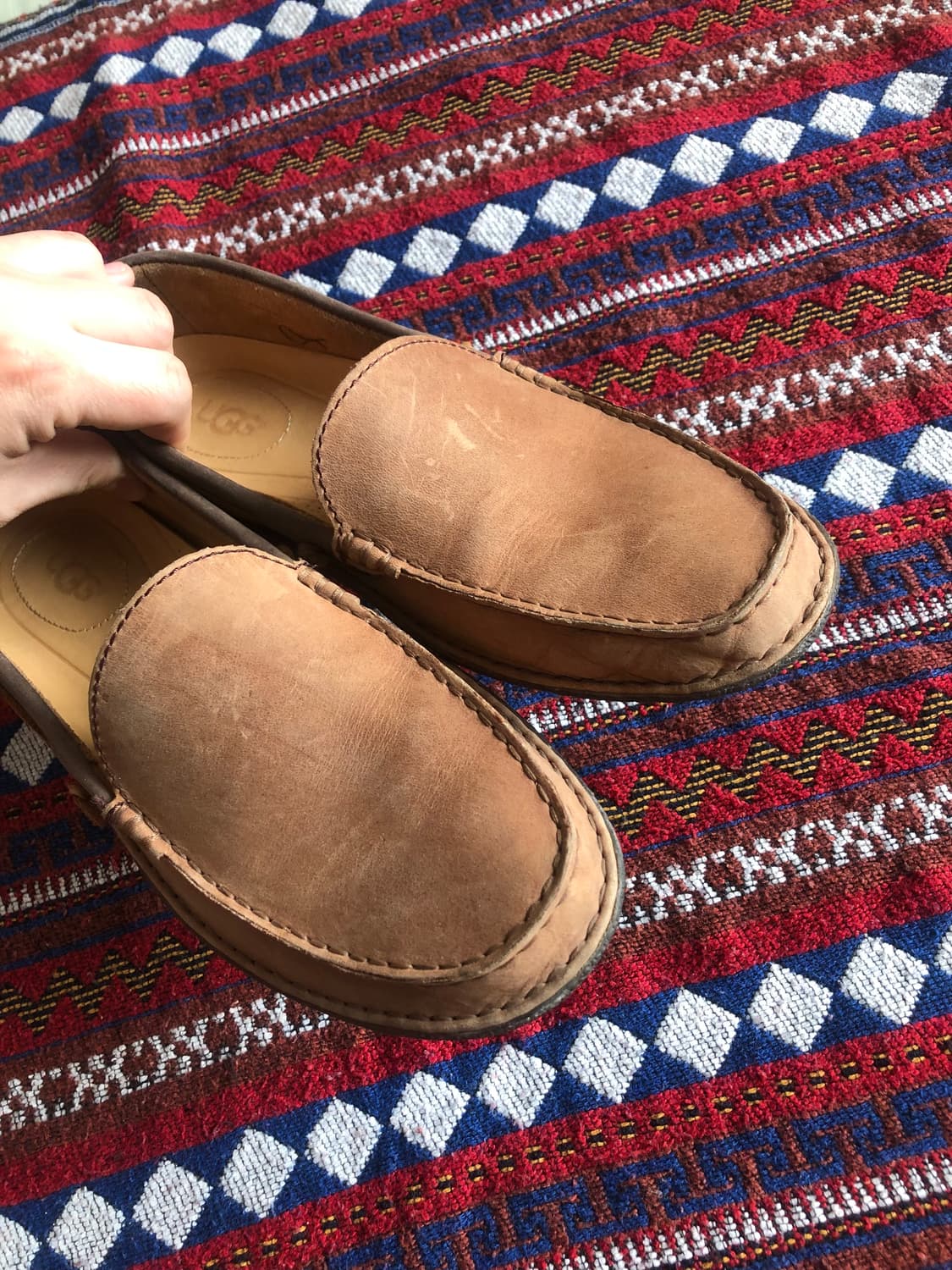 어그 레더 드라이빙 슈즈 270 상품이미지8