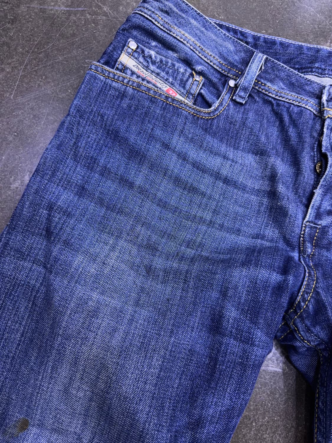 디젤 자티니 빈티지 워싱 데님팬츠 청바지 34 상품이미지4