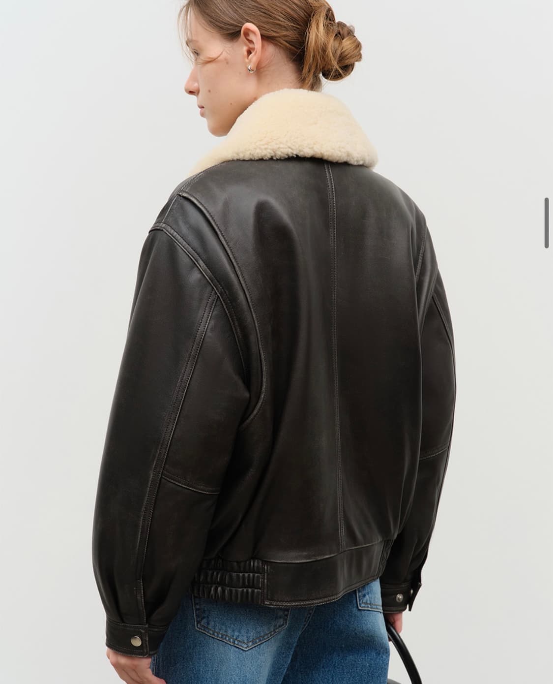 DUNST 램스킨 레더 재킷 (정가89) 상품이미지3