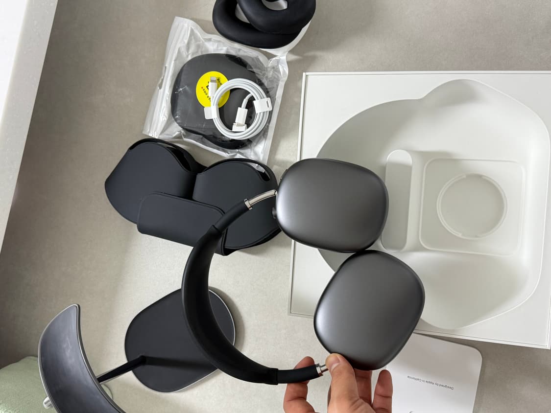 AirPods Max 스페이스 그레이 / 사용 거의 없음 / S급 / 풀 상품이미지6