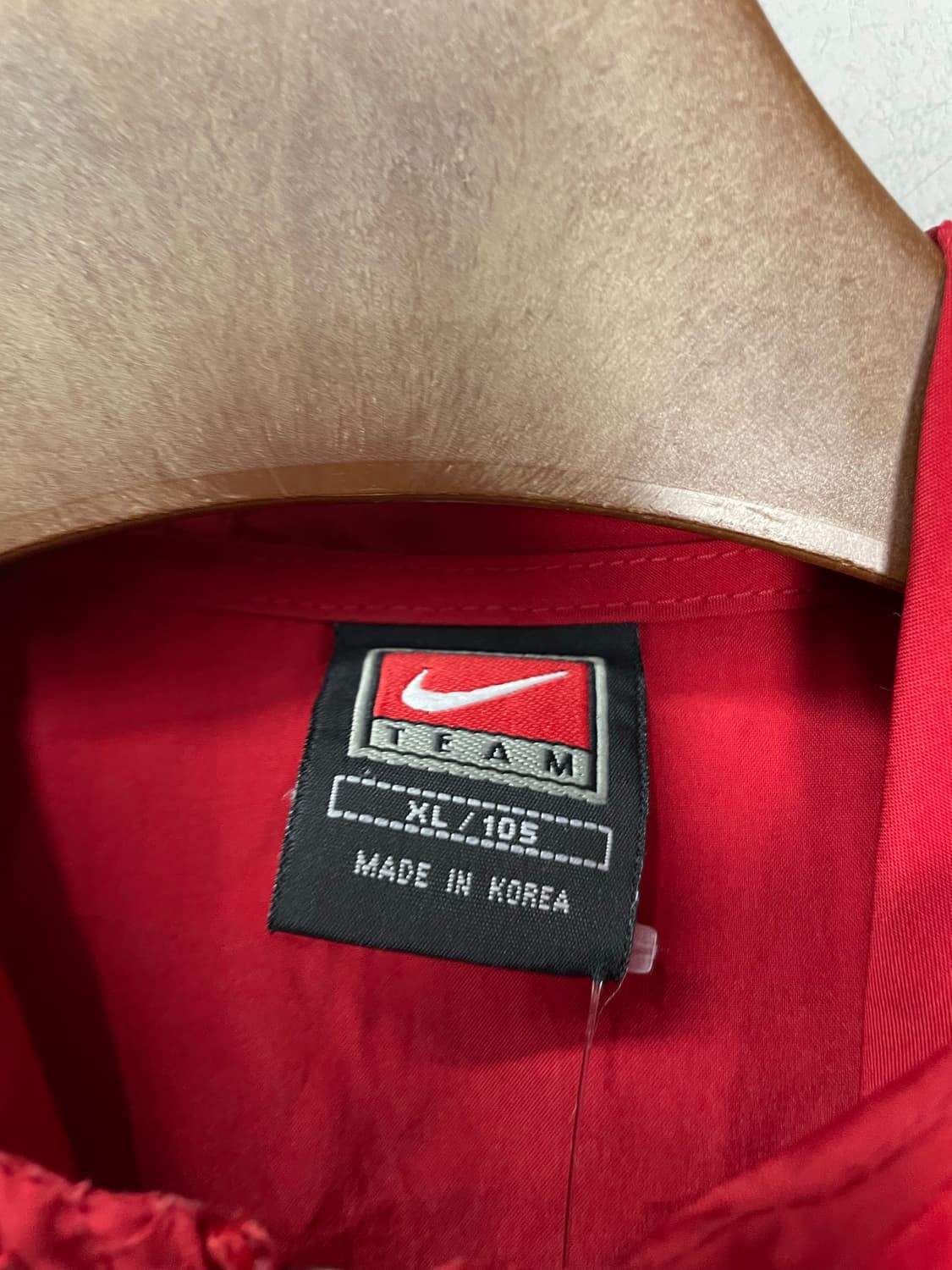 나이키 90s 올드스쿨 레드 아노락 바람막이 H1361 상품이미지5