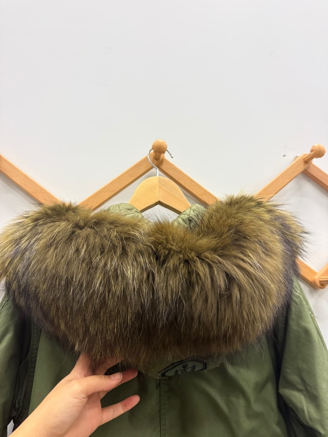 AS65 리얼 야쿤 야상점퍼 L 여성용 (66~77)  상품이미지7