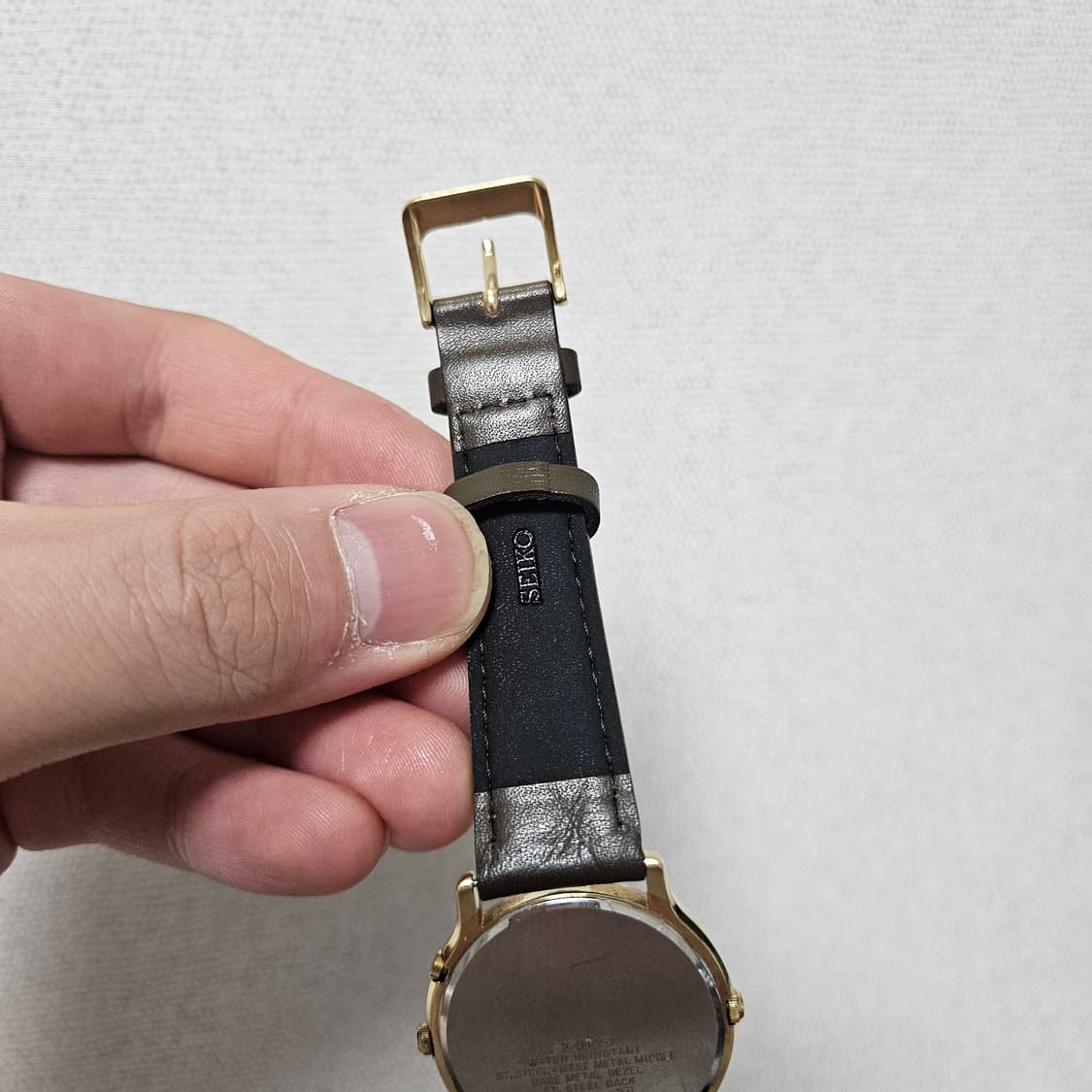 [오버홀완료] 90s Seiko Moonphase 시계 세이코 문페이즈 상품이미지7