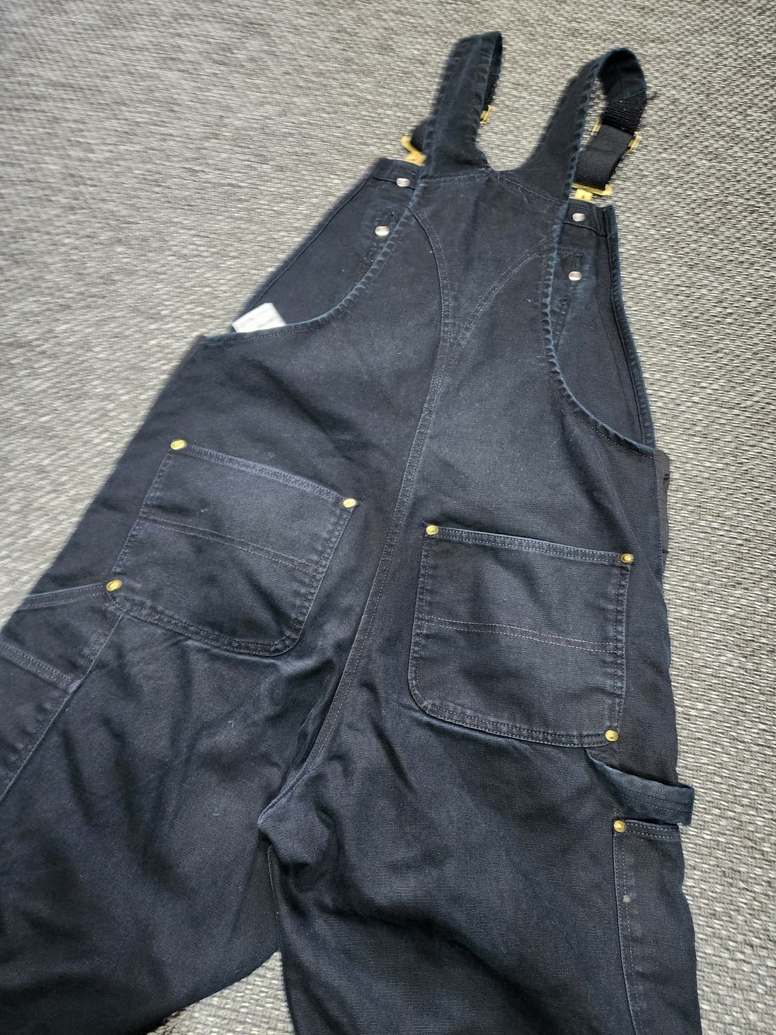 칼하트 블랙 오버롤  34 사이즈  상품이미지9