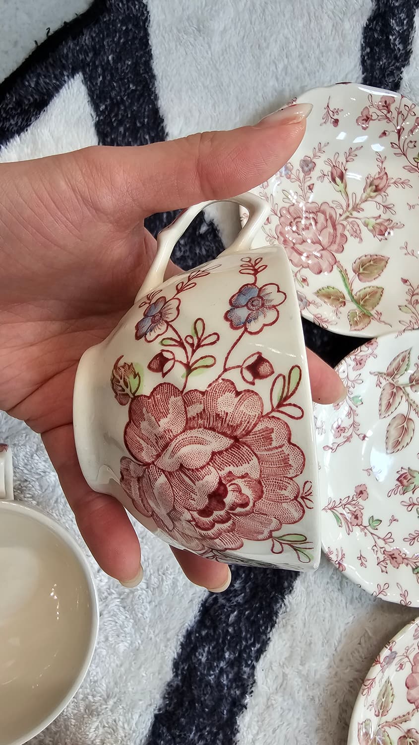 (빈티지)영국 존슨브로 잔듀오 5세트 상품이미지7