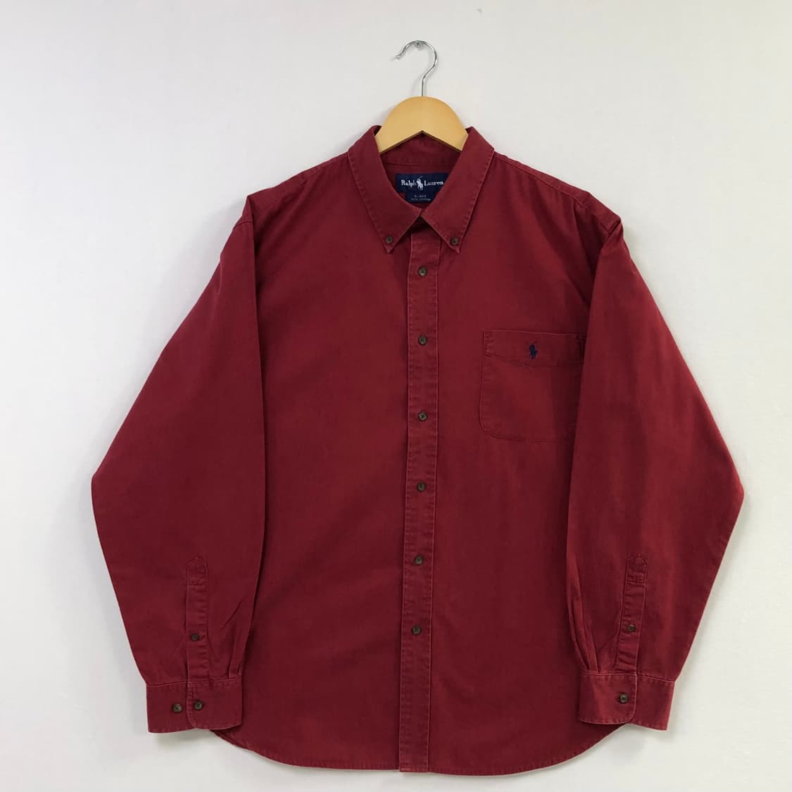 Xxl 폴로 솔리드코튼 셔츠 상품이미지2