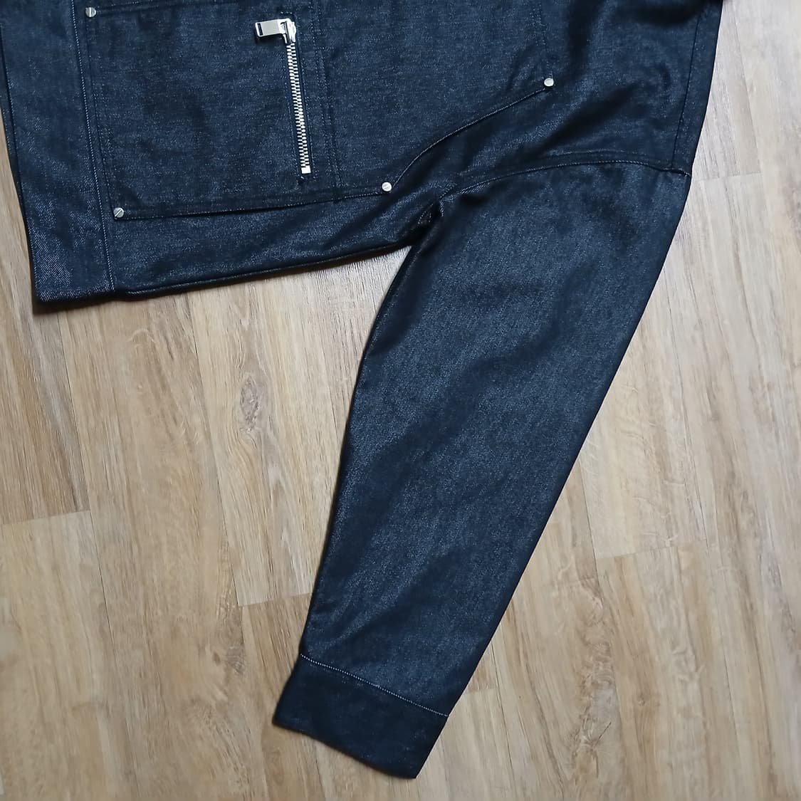 OY 오와이 패넬 코듀로이카라 데님 트러커 자켓 오버핏 상품이미지7