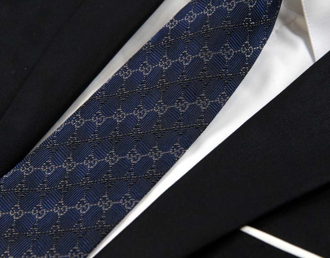 구찌 8cm A+등급 GG로고 남자 명품 넥타이 상품이미지7