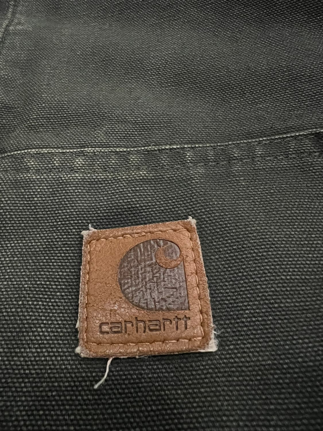 (XL) 칼하트 후드 덕 액티브 자켓 J25 MOS 모스그린 상품이미지5