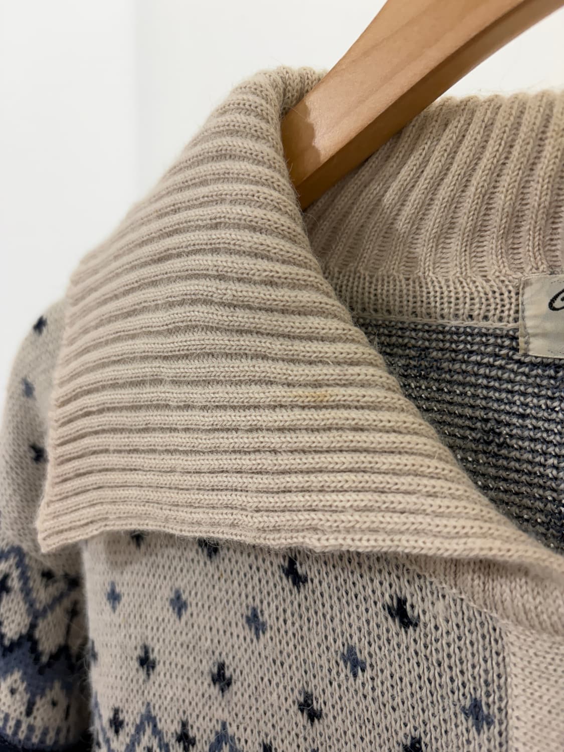 vintage knit zip up 상품이미지6