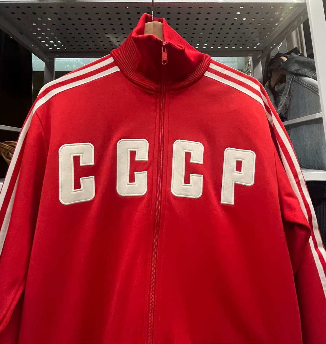 00s 아디다스 CCCP 레드 져지 트랙탑 상품이미지2