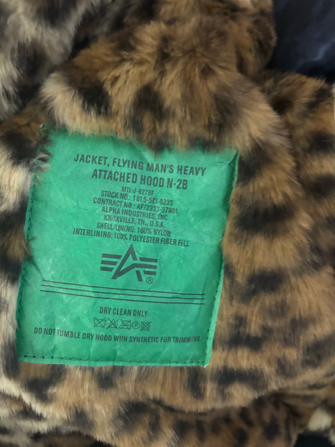 스투시 알파인더스트리 L 상품이미지2