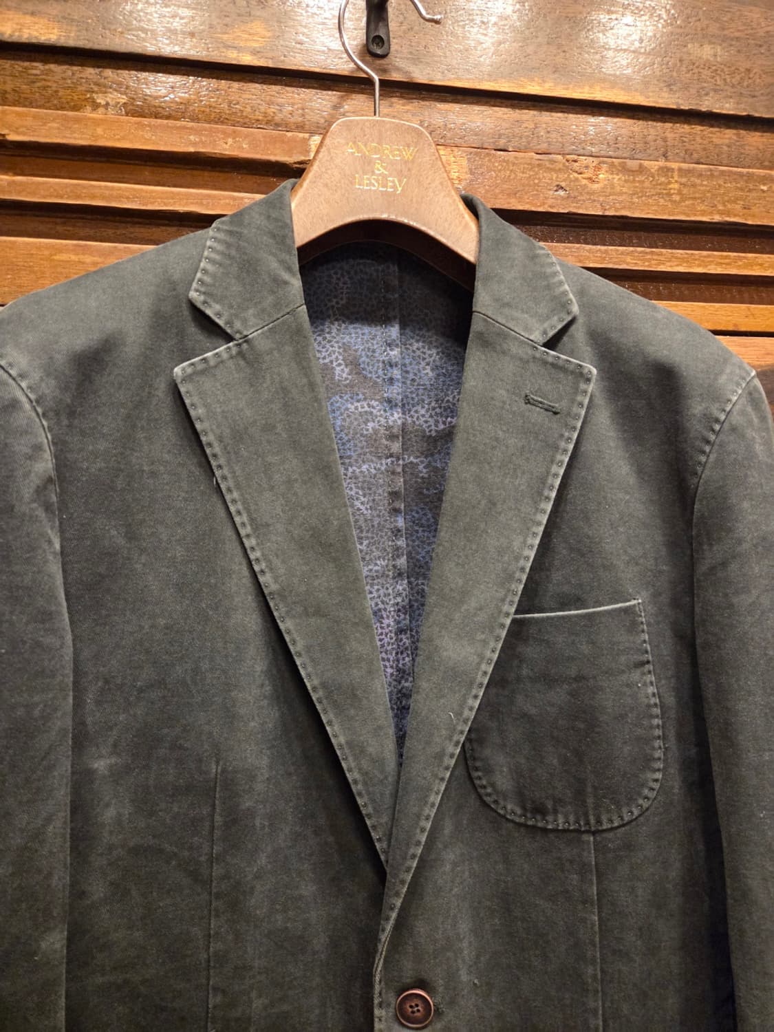 캠브리지멤버스 가먼트워싱 자켓 상품이미지2