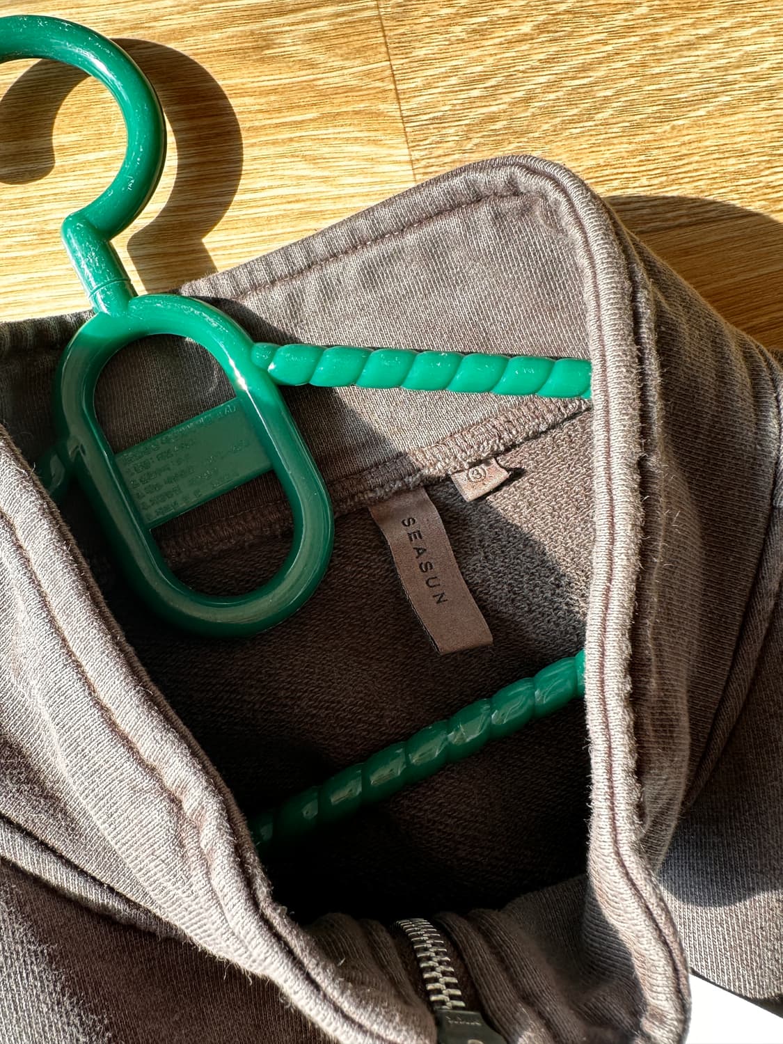 (3)자고류 시선 Natural Dyed A-1 Sweat Blouson 상품이미지7