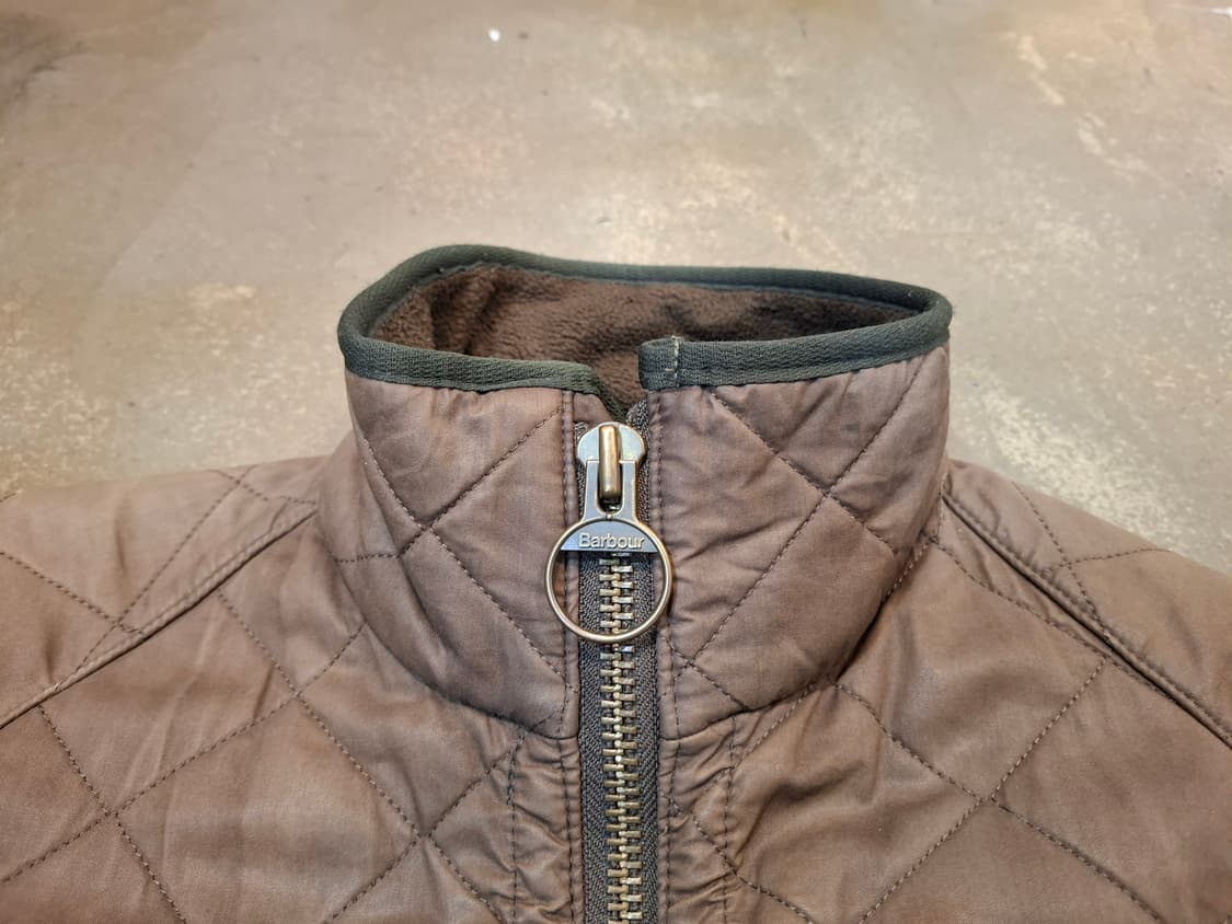 바버 폴라퀼트 쇼트 자켓  상품이미지3