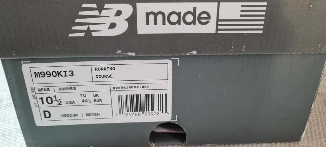 뉴발란스 990v3 키스 제네시스 285 kith 상품이미지8