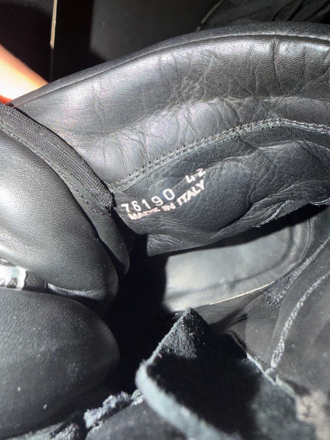 Rick Owens suede geobasket black 42 상품이미지8