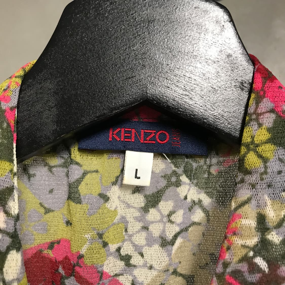 겐조 슬리브리스 블라우스 L(W) 상품이미지5