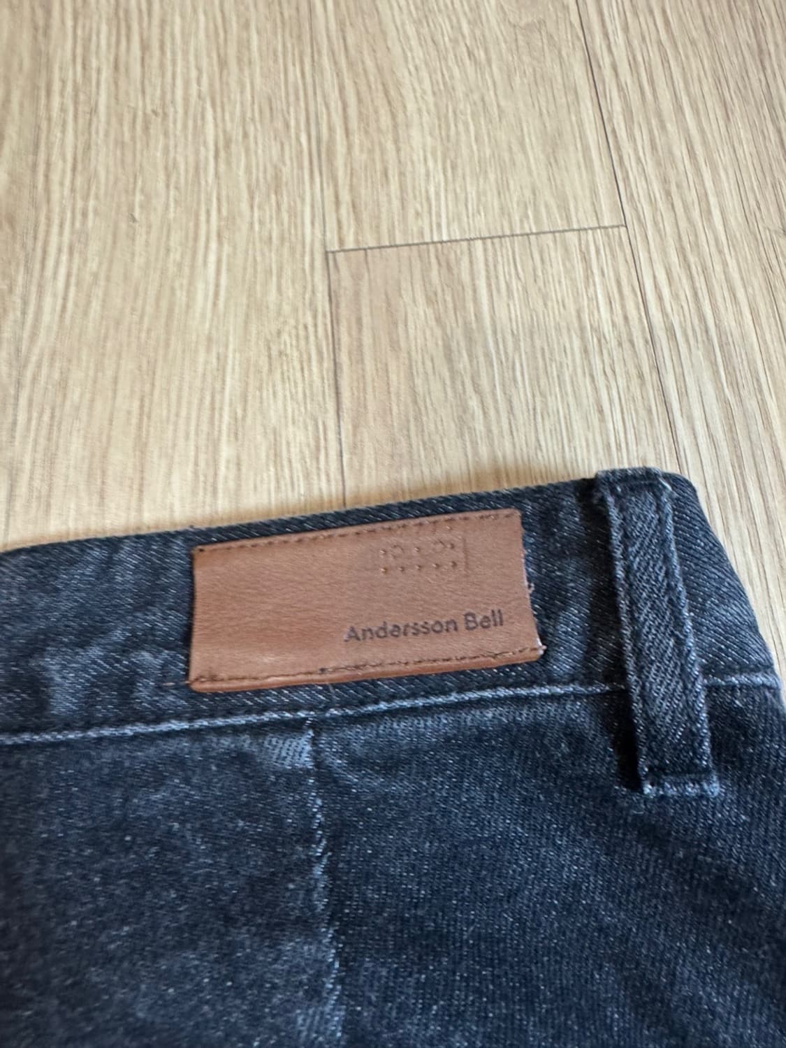 앤더슨벨 포우먼 karis rough line low cut jeans  상품이미지6